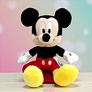 Pelúcia de Ombro - Mickey Mouse - 10cm - 1 unidade - Disney Original - Fun