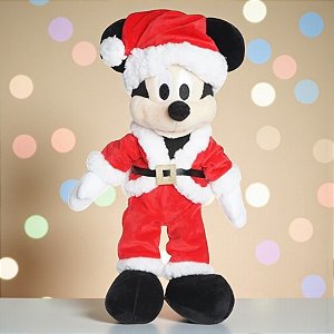 Pelúcia Mickey Mouse de Natal - 70cm - 1 unidade - Disney Original - Cromus