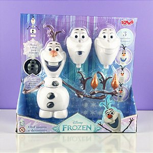 Brinquedo Olaf Monta e Desmonta - 15 Peças - 1 unidade - Disney Original - Toyng