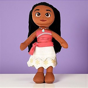 Boneca Moana de Pano - Princesas Disney - 28cm - 1 unidade - Disney Original - Toyng