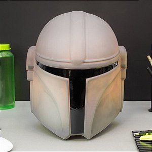 Luminária Mandalorian - Star Wars - 29cm - 1 unidade - Disney Original - Usare