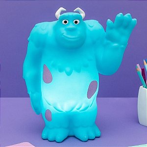 Luminária Sulley - Monstros S.A - 25cm - 1 unidade - Disney Original - Usare
