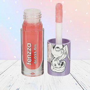 Gloss Oil - Ariel - Princesas - 4,3g - 1 unidade - Disney Original - Fenzza