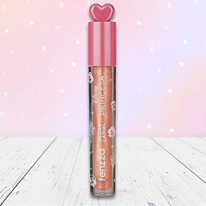 Gloss Labial - Princesas - Golden Mirage - 2,8g - 1 unidade - Disney Original - Fenzza