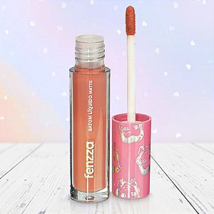 Batom Matte Líquido - Cinderela - Princesas - 4,6g - 1 unidade - Disney Original - Fenzza