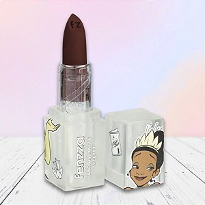 Batom Matte em Bala - Tiana - Princesas - 3,6g - 1 unidade - Disney Original - Fenzza