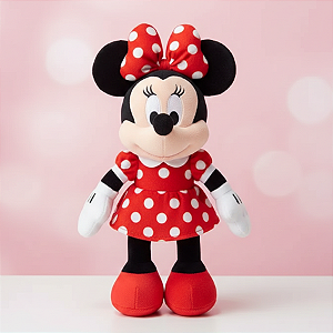 Pelúcia Minnie 20cm - Turma do Mickey - 1 unidade - Disney Original - Fun