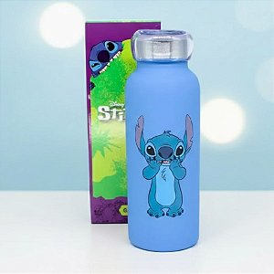 Garrafa Térmica Stitch "Impressionado" - 500ml - 1 unidade - - Disney Original - Zona Criativa