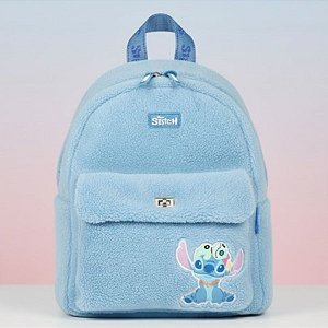 Mochila de Pelúcia - Stitch - 33cm - 1 unidade - Disney Original - Luxcel