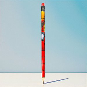 Lápis Homem de Ferro - HB Preto - Vingadores - Disney Original - 1 unidade - Molin