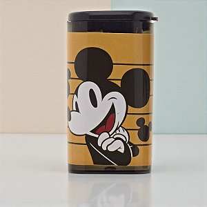 Apontador Mickey - Preto e Amarelo - Simples - 5cm - Disney Original - 1 unidade - Molin