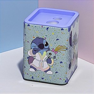 Apontador Stitch e Xepa - Duplo - 5cm - Disney Original - 1 unidade - Molin