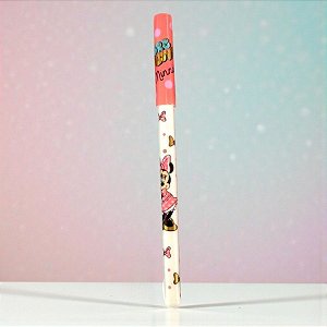 Caneta Minnie - Esferográfica Azul - More Love - Disney Original - 1 unidade - Molin