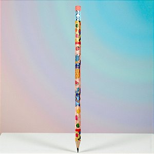 Lápis Stitch - HB Preto - Frutinhas - Disney Original - 1 unidade - Molin