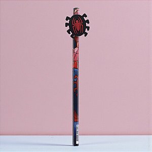 Lápis Homem Aranha - HB Preto - Spider - Disney Original - 1 unidade - Molin