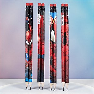 Lápis Homem Aranha - Grafite HB - Sortido - Disney Original - 1 unidade - Molin