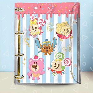 Fichário Universitário Pvc - Munchlings - 27x22cm - Disney Original - 1 unidade - DAC