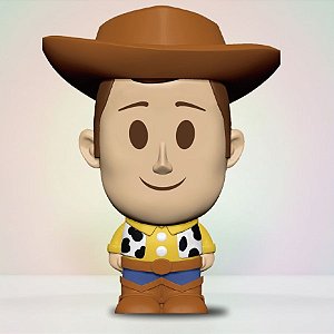 Borracha Escolar 3D - Woody - Toy Story - Disney Original - 1 unidade - Toyng