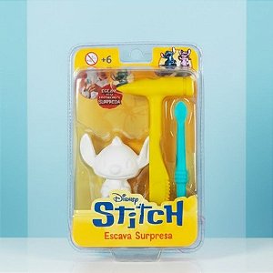 Brinquedo Escava Prêmio Surpresa - Stitch - Disney Original - 1 unidade - Toyng