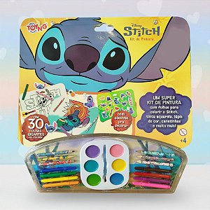 Kit para Colorir - Stitch - 23 Itens - Disney Original - 1 unidade - Toyng