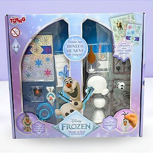 Brinquedo Olaf Monta e Desmonta - Com Chaveiro - Disney Original - 1 unidade - Toyng