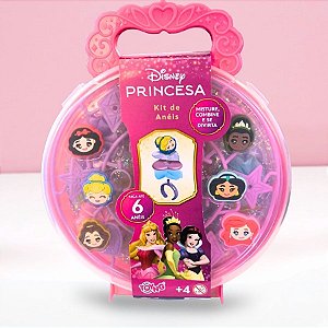 Kit Monte Seu Anél - Princesas - Disney Original - 1 unidade - Toyng