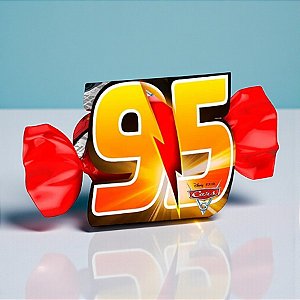 Porta Bombom - Carros - Disney Original - 8 unidades - Regina