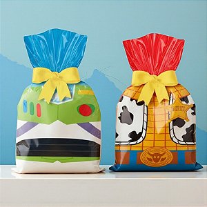 Sacola Plástica - Toy Story - Disney Original - 8 unidades - Regina