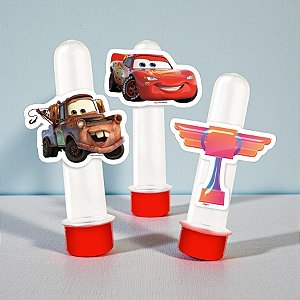 Mini Personagens Decorativos - Carros - Disney Original - 12 unidades - Regina