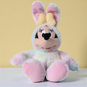 Pelúcia Minnie Mouse Rosa de Páscoa - 30cm - Disney Original - 1 unidade - Cromus
