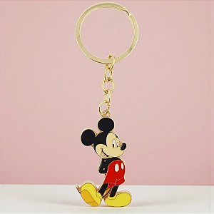 Chaveiro Metal - Mickey Mouse - Clássico - 4,5cm - Disney Original - 1 unidade - Taimes