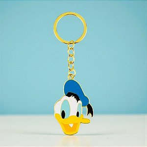 Chaveiro Metal - Pato Donald - 5cm - Disney Original - 1 unidade - Taimes