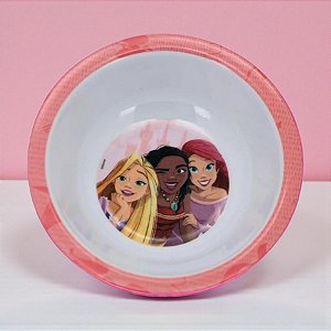 Tigela Bowl de Melamine - Princesas - 16cm - Disney Original - 1 unidade - Tuut