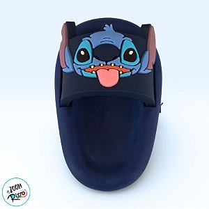 Borracha Escolar 3D - Chinelo Stitch - 6cm - Disney Original - 1 unidade - Molin