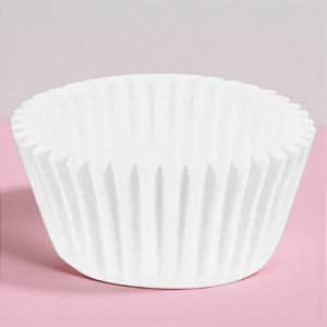 Forminha Para Cupcake Branca - Número 00 - 6,5x3cm - 100 unidades - Regina - Rizzo