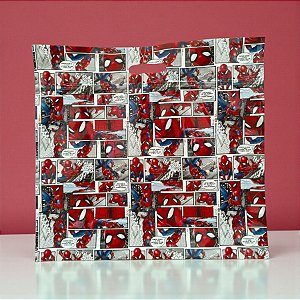 Sacola Laminada com Zip - 43x46x5cm - Homem Aranha - Disney Original - 1 unidade - Cromus