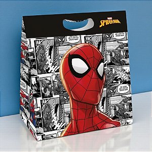 Caixa New Plus - Homem Aranha - P 18x7,5x24cm - Disney Original - 1 unidade - Cromus
