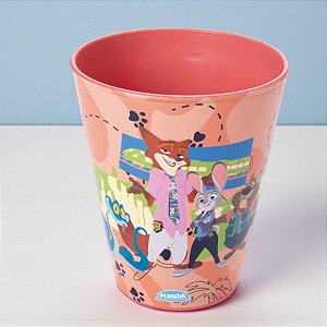 Caneca de Plástico Zootopia - 360ml - Disney Original - 1 unidade - Plasútil