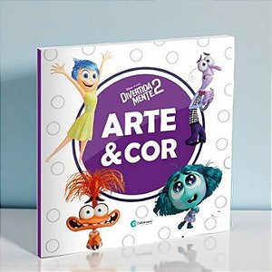 Livro Arte e Cor Divertidamente - Disney Original - Culturama - 1 unidade - Rizzo