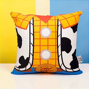 Almofada Woody - Toy Story - 40cm - Disney Original - 1 unidade - Zona Criativa - Rizzo