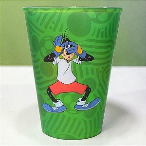 Copo de Plástico Pateta e Mickey - Verde - 280ml - Disney Original - 1 unidade - Plasútil - Rizzo