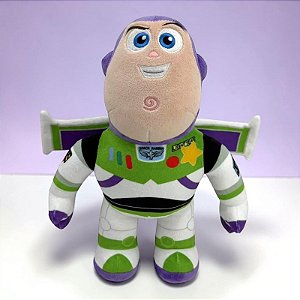 Pelúcia Buzz Lightyear - Toy Story - 33cm - Disney Original - 1 unidade - Fun - Rizzo