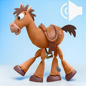 Pelúcia Bala no Alvo - Toy Story - 33cm - Com Som - Disney Original - 1 unidade - Toyng - Rizzo