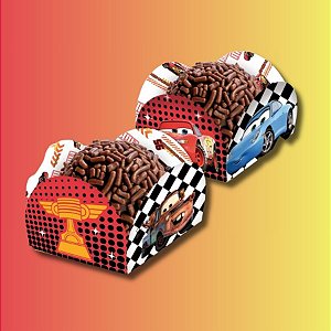 Porta Forminha - Carros - 2,5x3,5cm - Disney Original - 40 unidades - FestColor - Rizzo