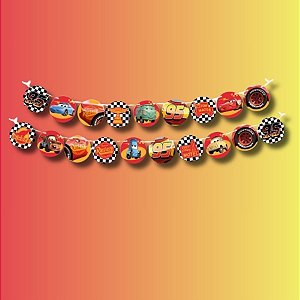 Faixa Decorativa - Carros - Disney Original - 1 unidade - FestColor - Rizzo