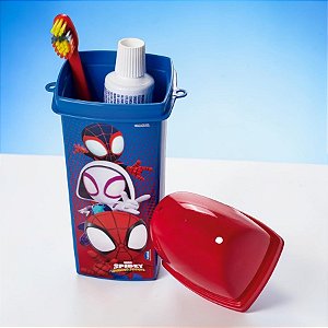 Porta Escova de Dente Infantil - Spidey - Disney Original - 1 unidade - Plasútil - Rizzo