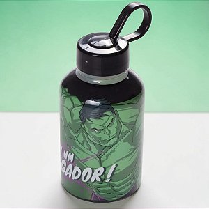 Mini Garrafa Hulk - 280ml - Disney Original - 1 unidade - Plasútil - Rizzo