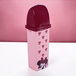 Porta Escova de Dente Infantil - Minnie Mouse - Rosa - Disney Original - 1 unidade - Plasútil - Rizzo