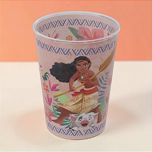 Copo de Plástico Moana - 320ml - Disney Original - 1 unidade - Plasútil - Rizzo