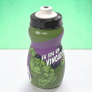 Mini Squeeze - Hulk - 300ml - Disney Original - 1 unidade - Plasútil - Rizzo